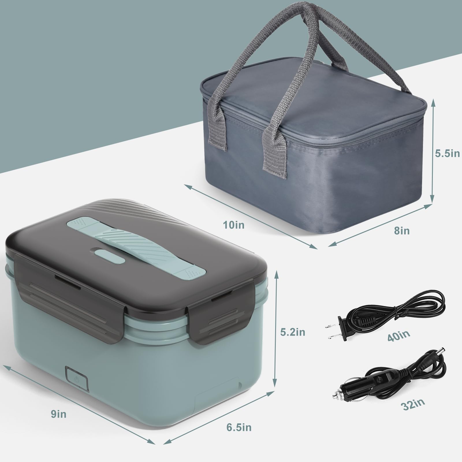 WisaKey 1.8L stainless steel insert removable and heatable