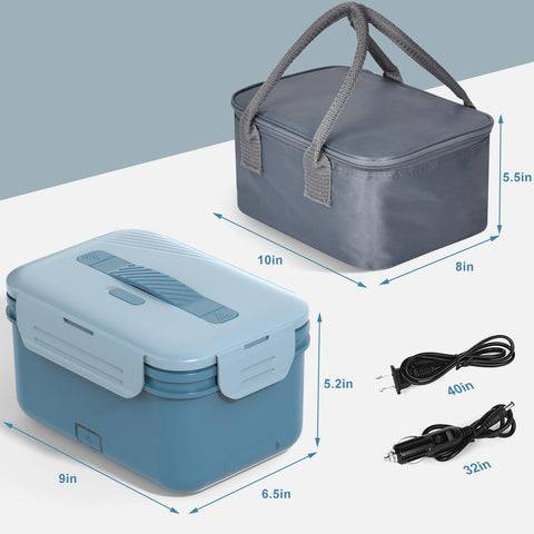 WisaKey portable lunch box ready for travel, worksite, or camping meals