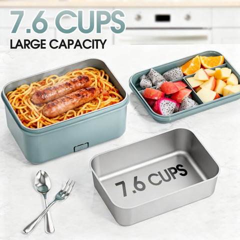 WisaKey lunch box 1-8l capacity for a full meal portion