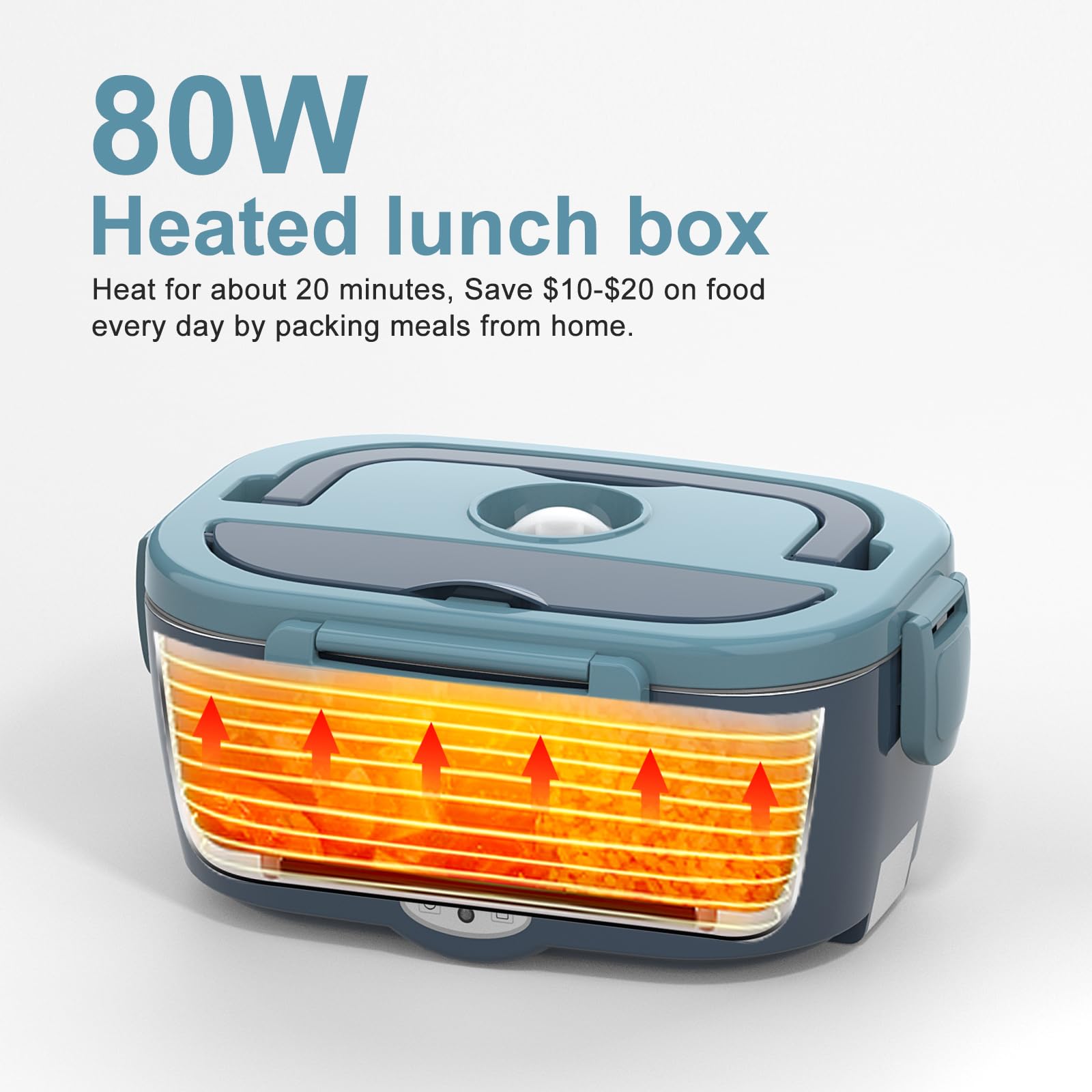 WisaKey leak-proof lid with gasket prevents spills