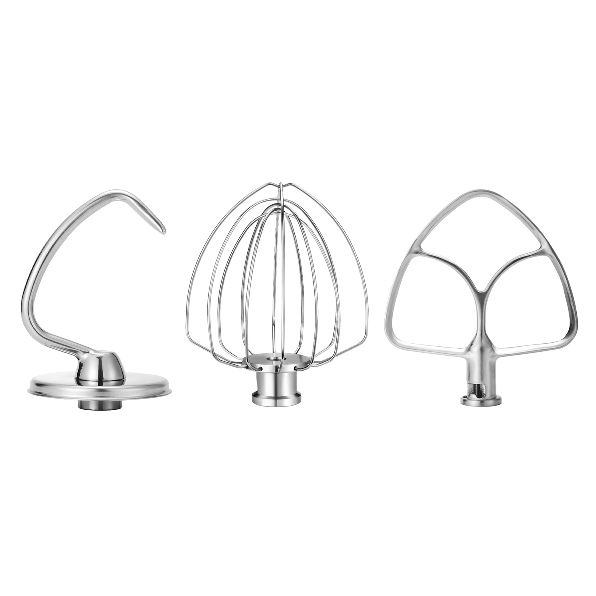 Wiselet six-wire whisk for KitchenAid 4.5-5 qt mixers, fluffy mixtures