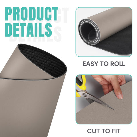 WISELIFE coffee mat large drying area supports busy countertops.