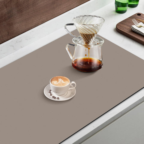 WISELIFE coffee mat roll storage for compact, tidy cabinets.