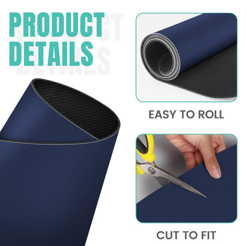 WISELIFE Coffee Mat roll-up storage illustrates compact storage when not in use.