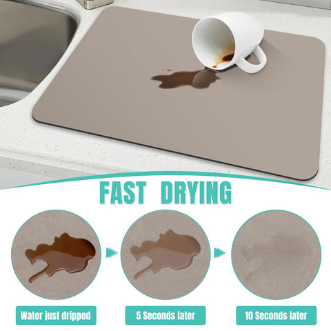 WISELIFE coffee mat stain-prevention blocks milk and coffee marks.