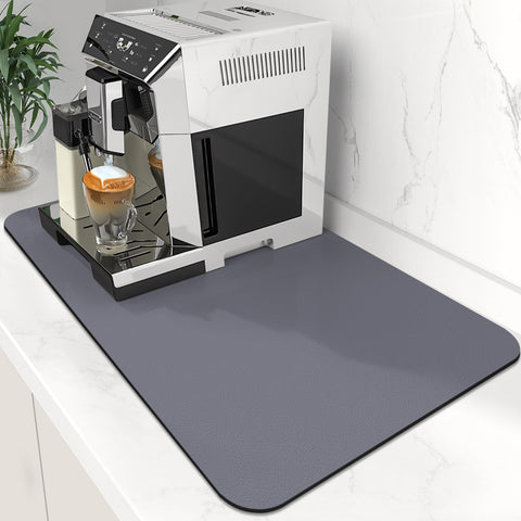 WISELIFE coffee mat super absorbent protects countertops from spills