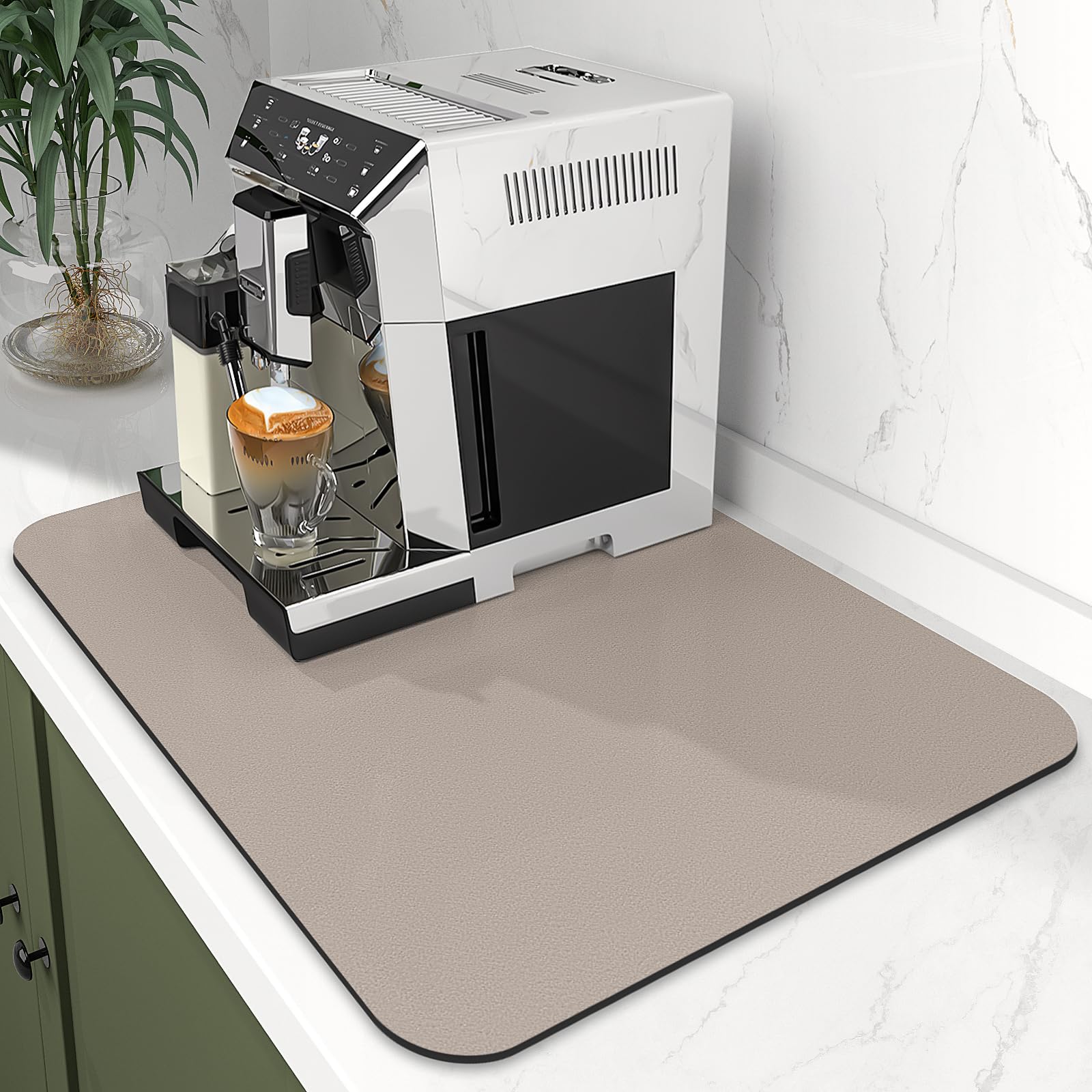 WISELIFE 15x18 standard mat shown for compact kitchens