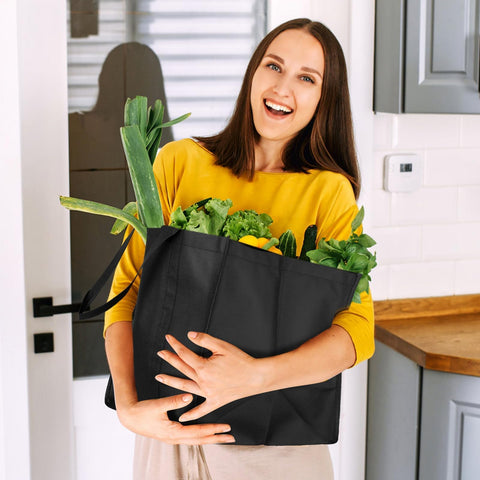 WISELIFE foldable storage bag compact for home storage when not in use.