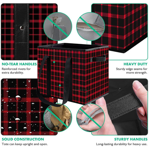 WISELIFE 3-pack with rigid structure keeps contents neatly organized.