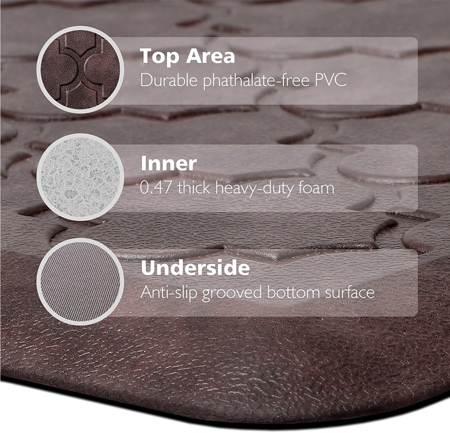 WISELIFE durable foam retains shape under heavy use.