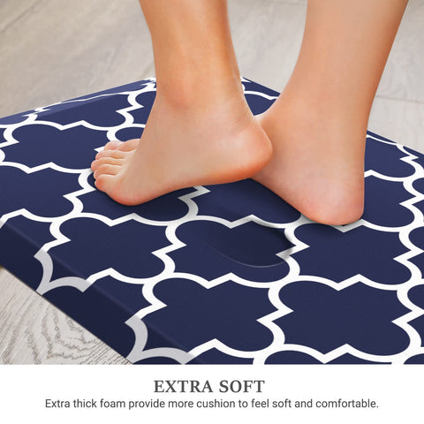 WISELIFE Kitchen Runner waterproof mat keeps floors dry and easy to wipe.