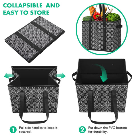 WISELIFE durable bags with rigid structure for stable loading