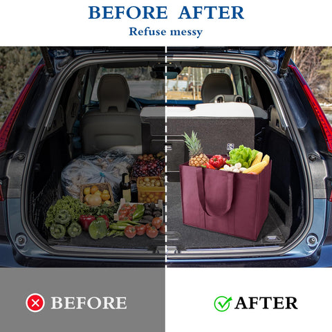 WISELIFE sturdy ripstop fabric resists tearing during busy shopping trips.