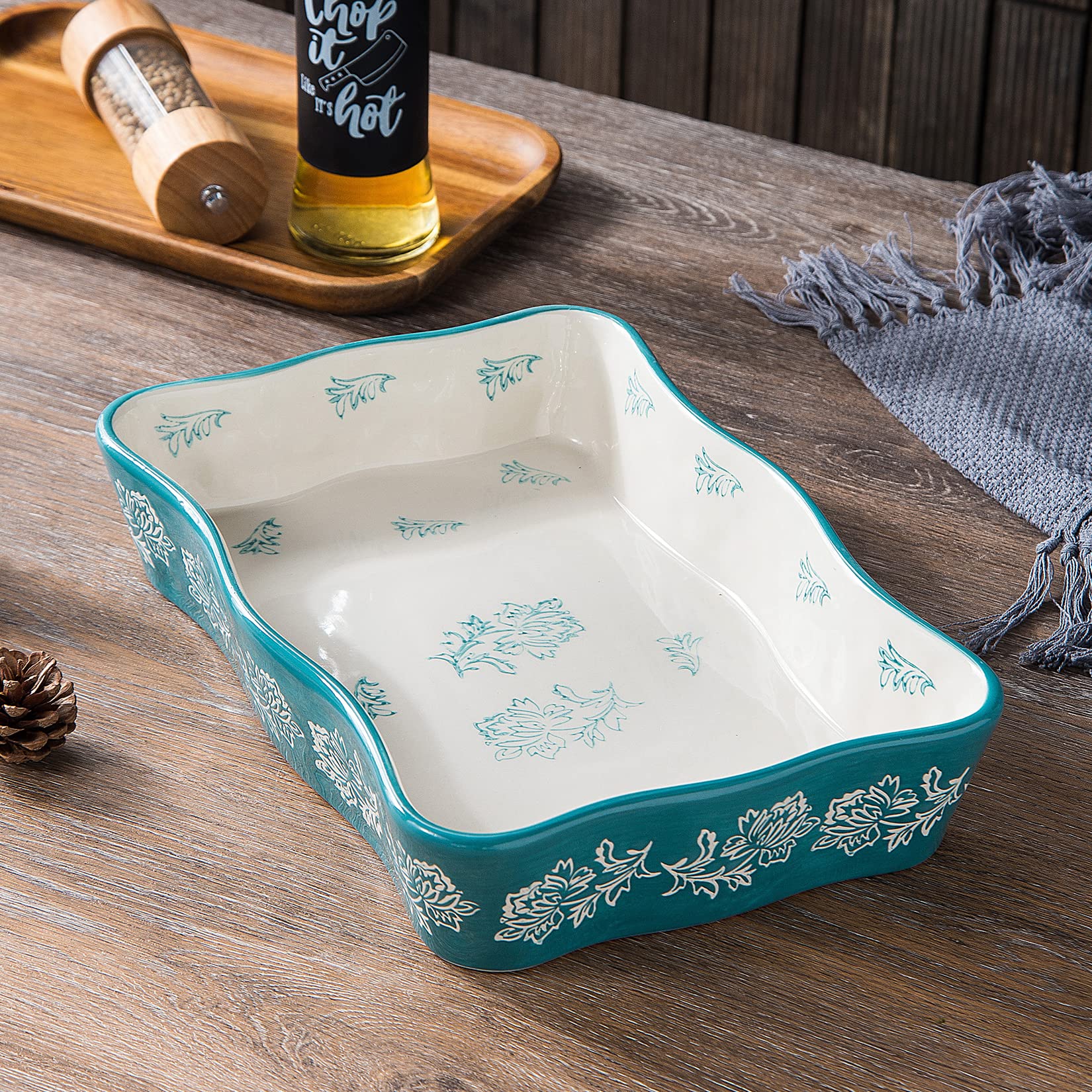 Wisenvoy dishwasher-safe casserole dish for easy cleanup after family meals