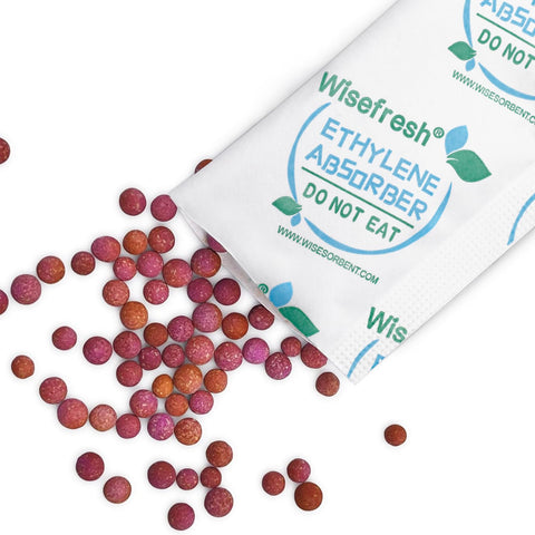Wisesorb ethylene absorber in fruit bowl extends fruit life