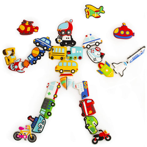 WISESTAR boat magnet for fridge—fun nautical learning and imaginative play