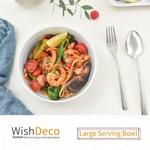 WishDeco durable porcelain construction ensures chip-resistance and longevity