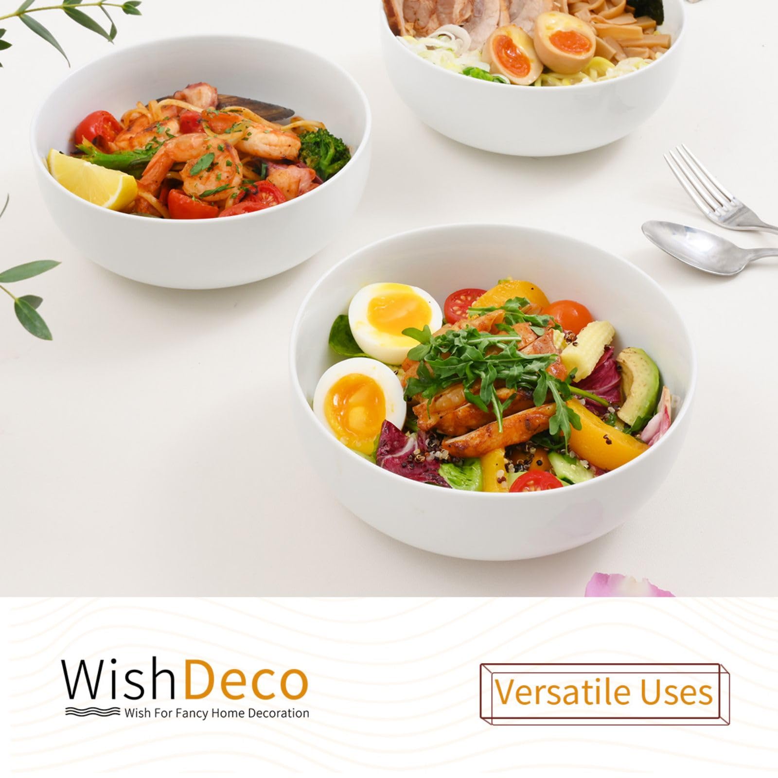 WishDeco microwave and dishwasher safe design eases heating and cleaning