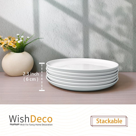 WishDeco dishwasher-safe plate simplifies cleanup after family dinners.