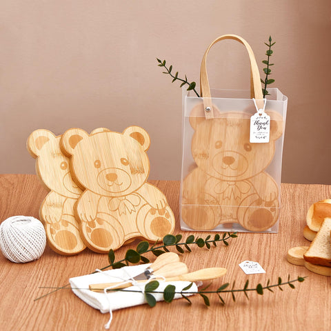 Wishfond spoons paired with bear boards, ideal for elegant party favors.