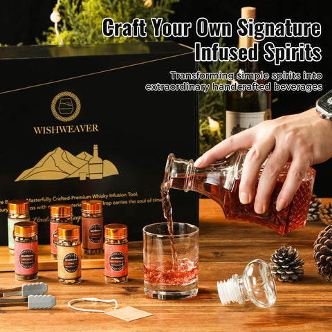 WishWeaver 16 natural botanicals offering endless flavor possibilities for infusions.