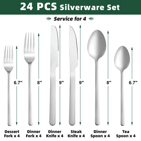 WISKEMA steak knives for clean, precise cuts at meals.