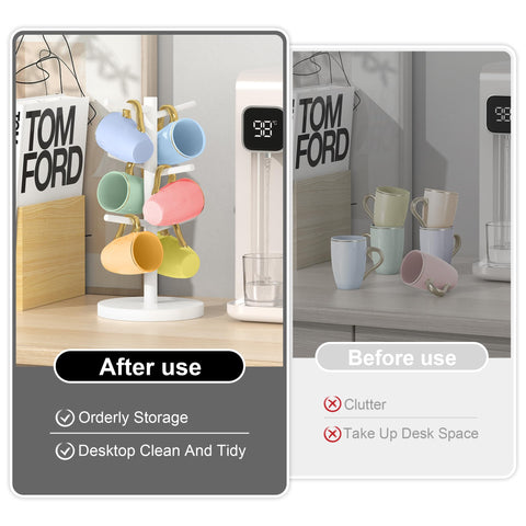 Wisuce space-saving counter organizer frees up cabinet space