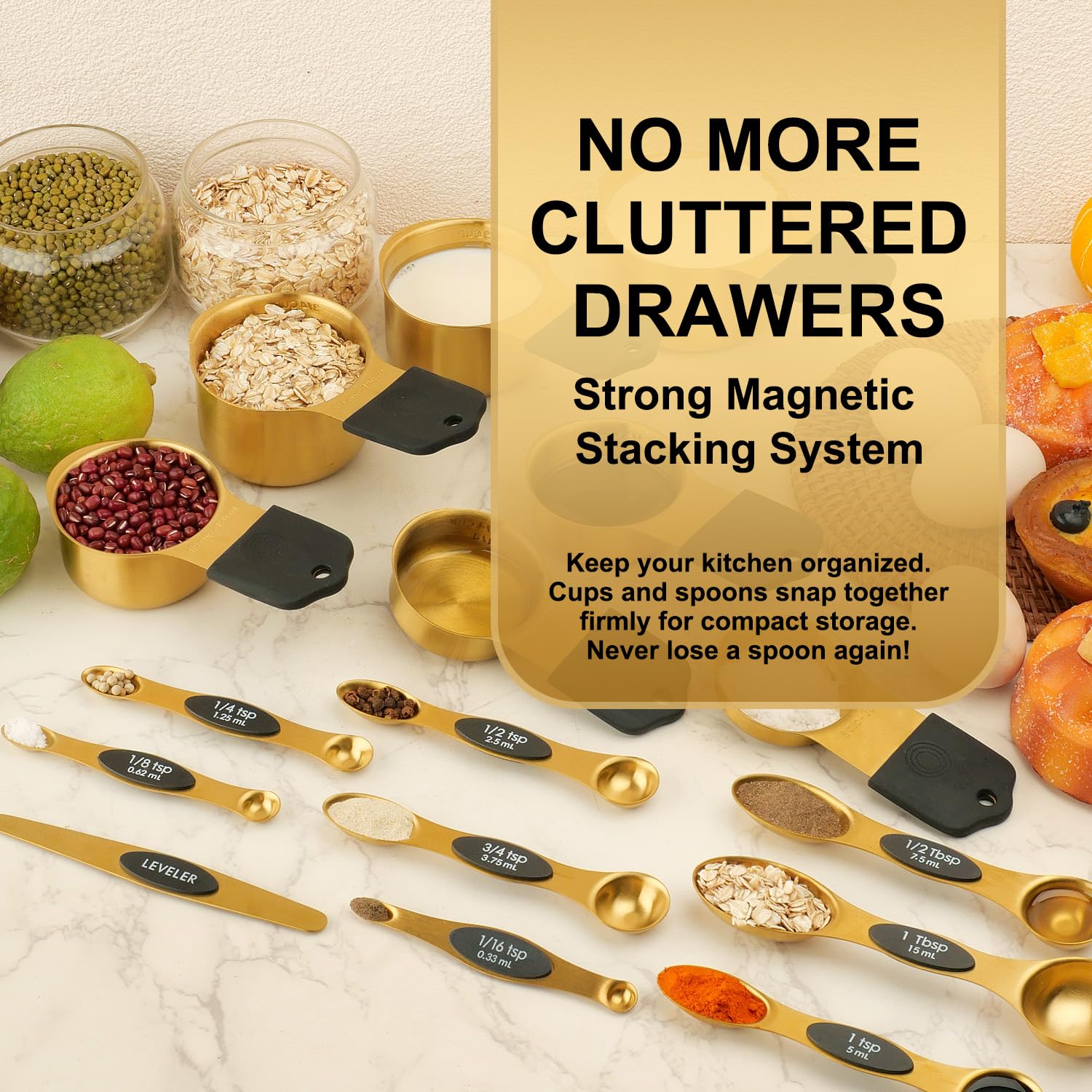 Wisvenio non-slip silicone handles ensure safe gripping with wet hands.