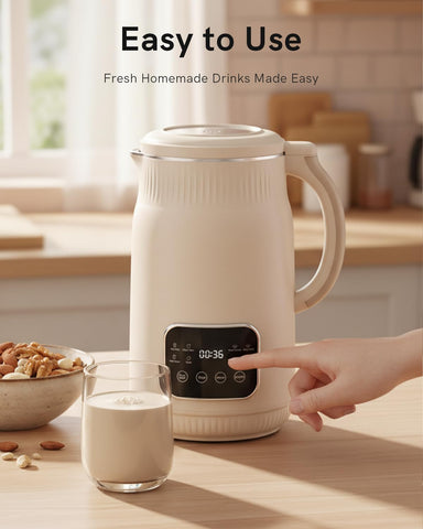 WitLion batch-prep capability lets you make fresh milk for three to five people.