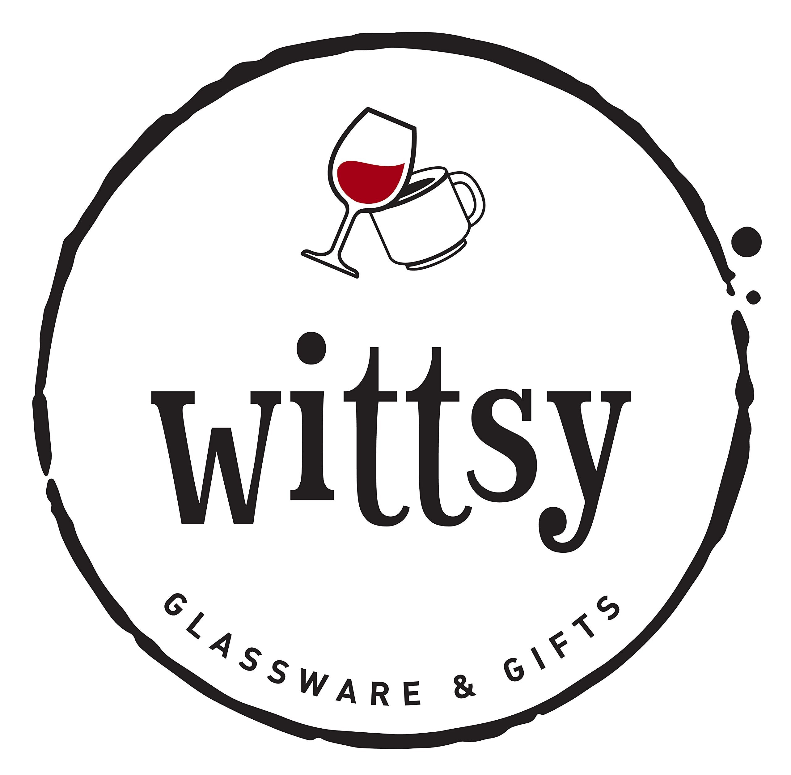 Wittsy Glassware mom mug ready for holiday gift baskets