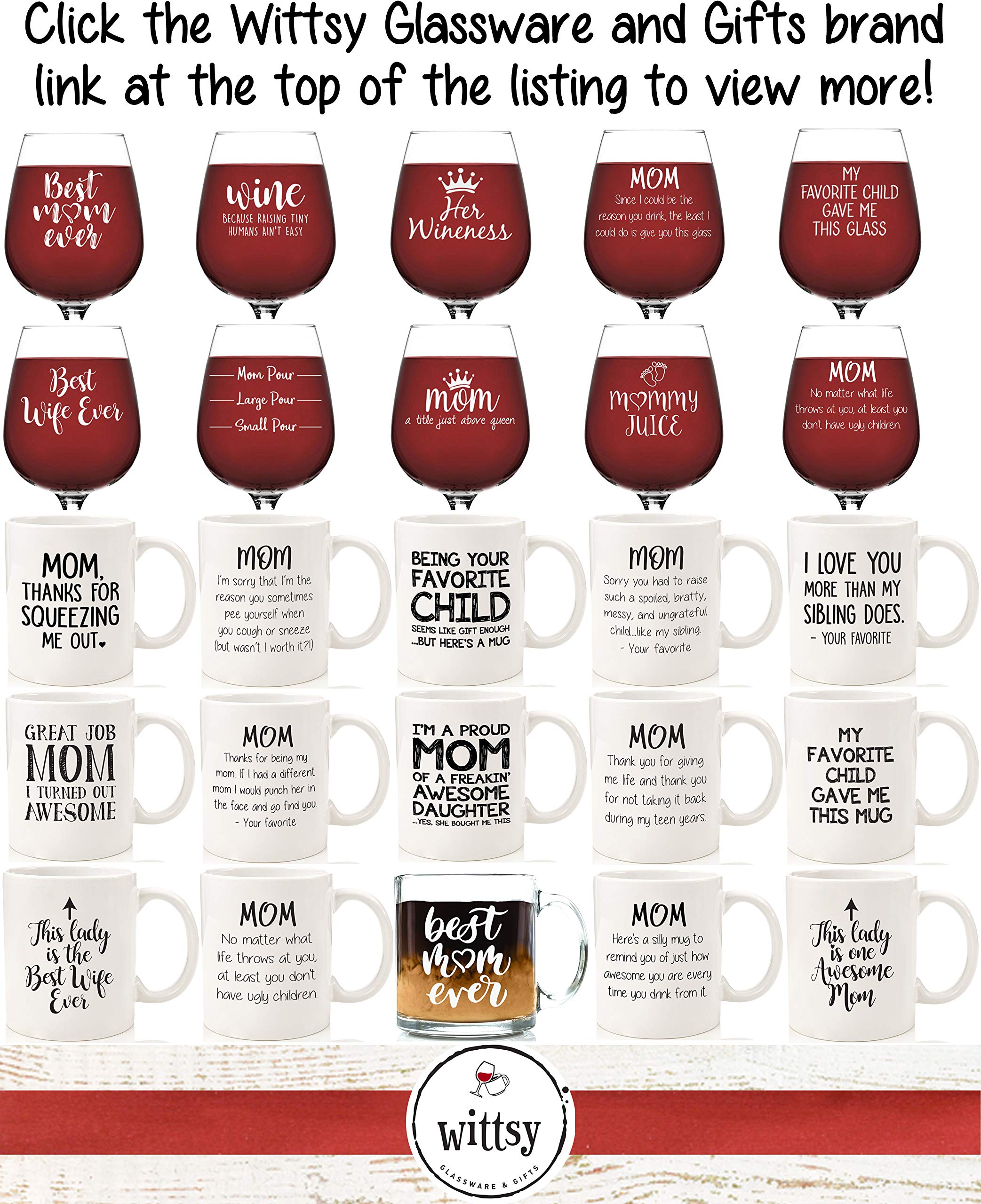 Wittsy One Awesome Mom mug is dishwasher safe for easy cleaning.