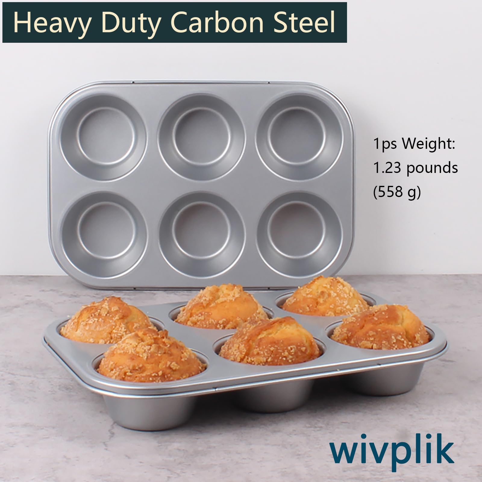 Wivplik oven-safe up to 450°F for versatile baking