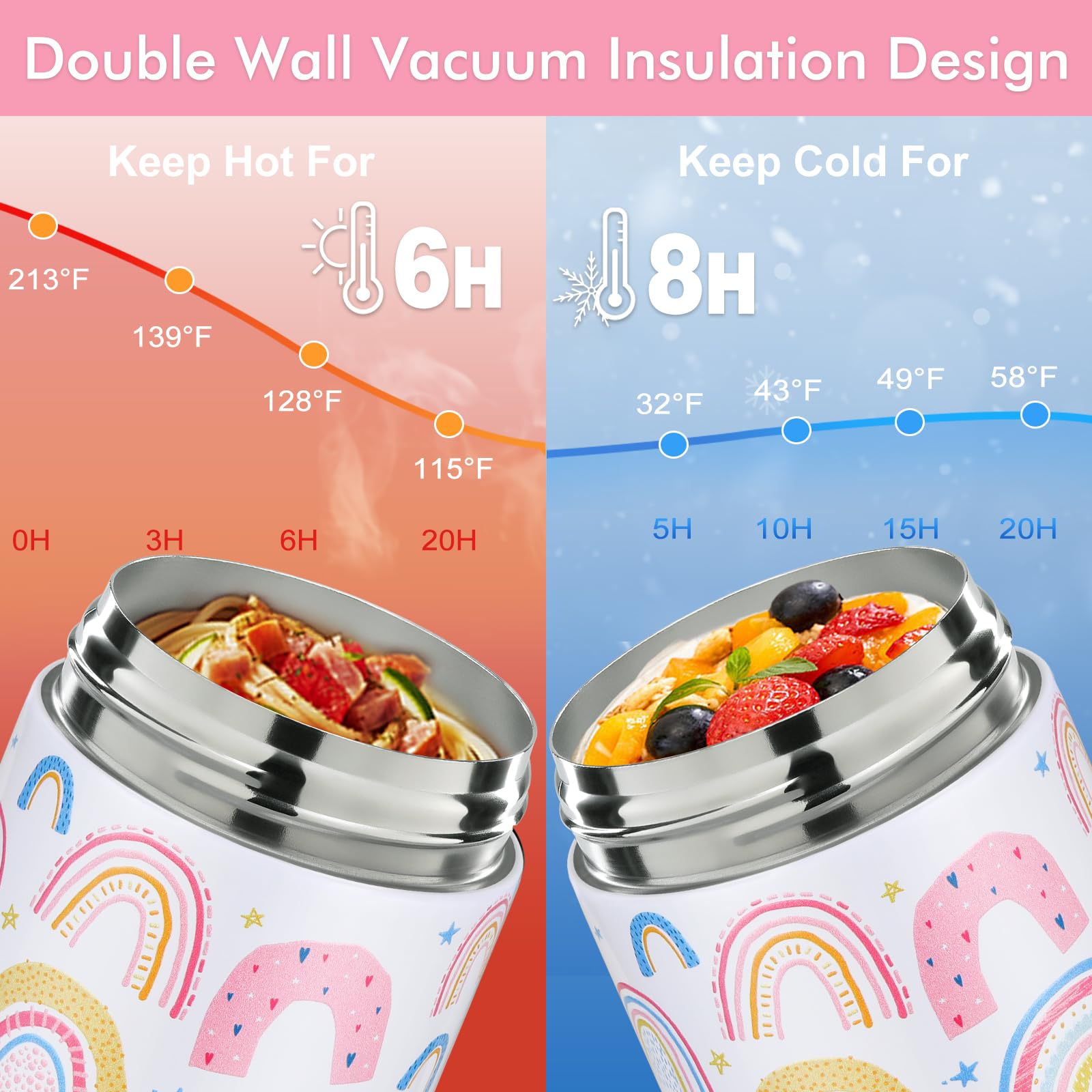 wiwens 18-8 stainless steel construction ensures durable, safe daily use.