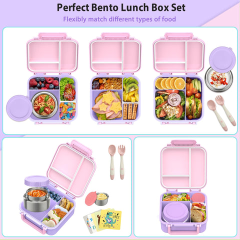 Wiwens durable handle design makes carrying the lunch box simple for school trips.