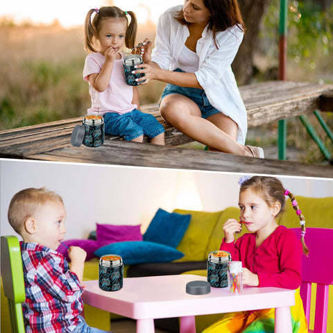 Wiwens insulated jar with easy lid suits travel and outdoor meals.