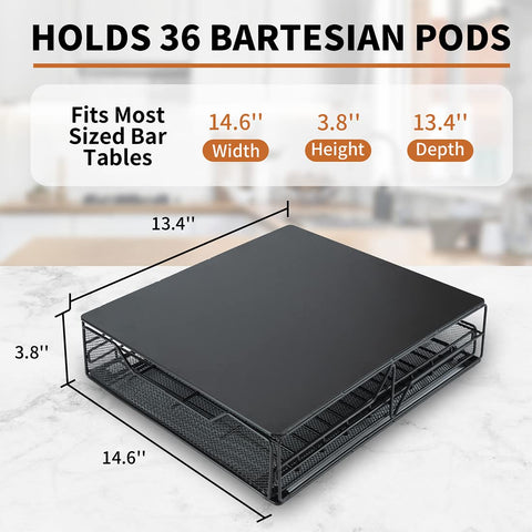 WIWIWISAM fits neatly under Bartesian for space-saving access.