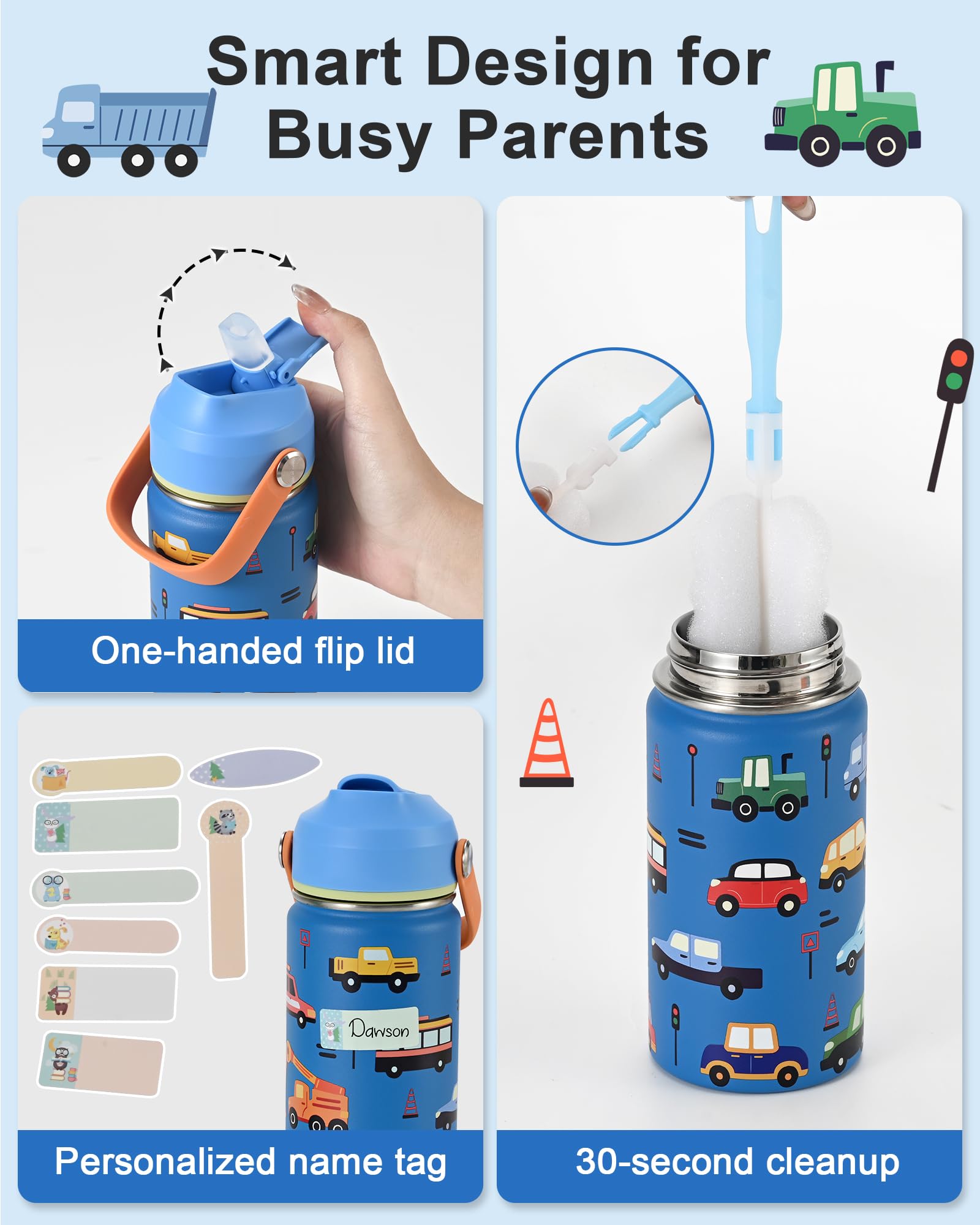 WixByti kids bottle with space print sparks curiosity and hydration anywhere