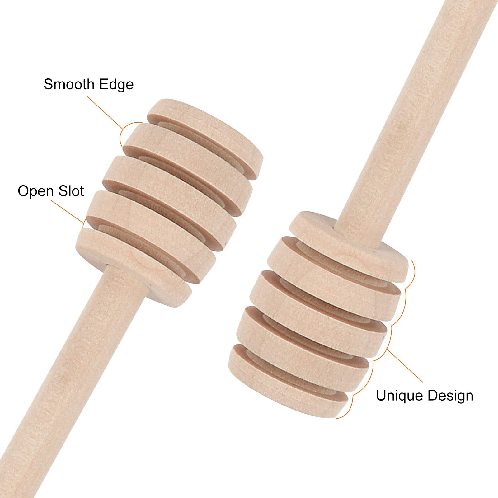 Wixtool deep groove honey sticks ensure controlled honey flow every time.