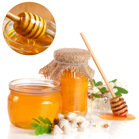 Wixtool natural wood honey sticks are food grade and eco friendly.