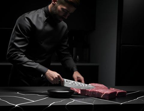 WIZEKA packaging with magnetic box protects knives and looks premium.