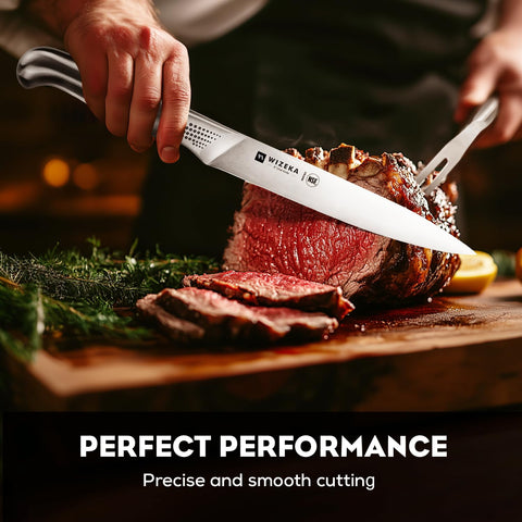 WIZEKA seamless stainless steel construction for easy cleaning and durability
