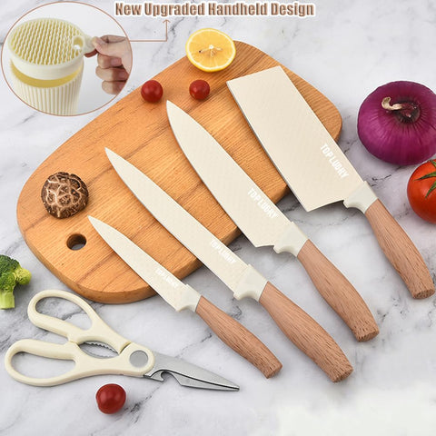 Wiztoynia 10-inch chef knife for versatile cuts and comfortable balance