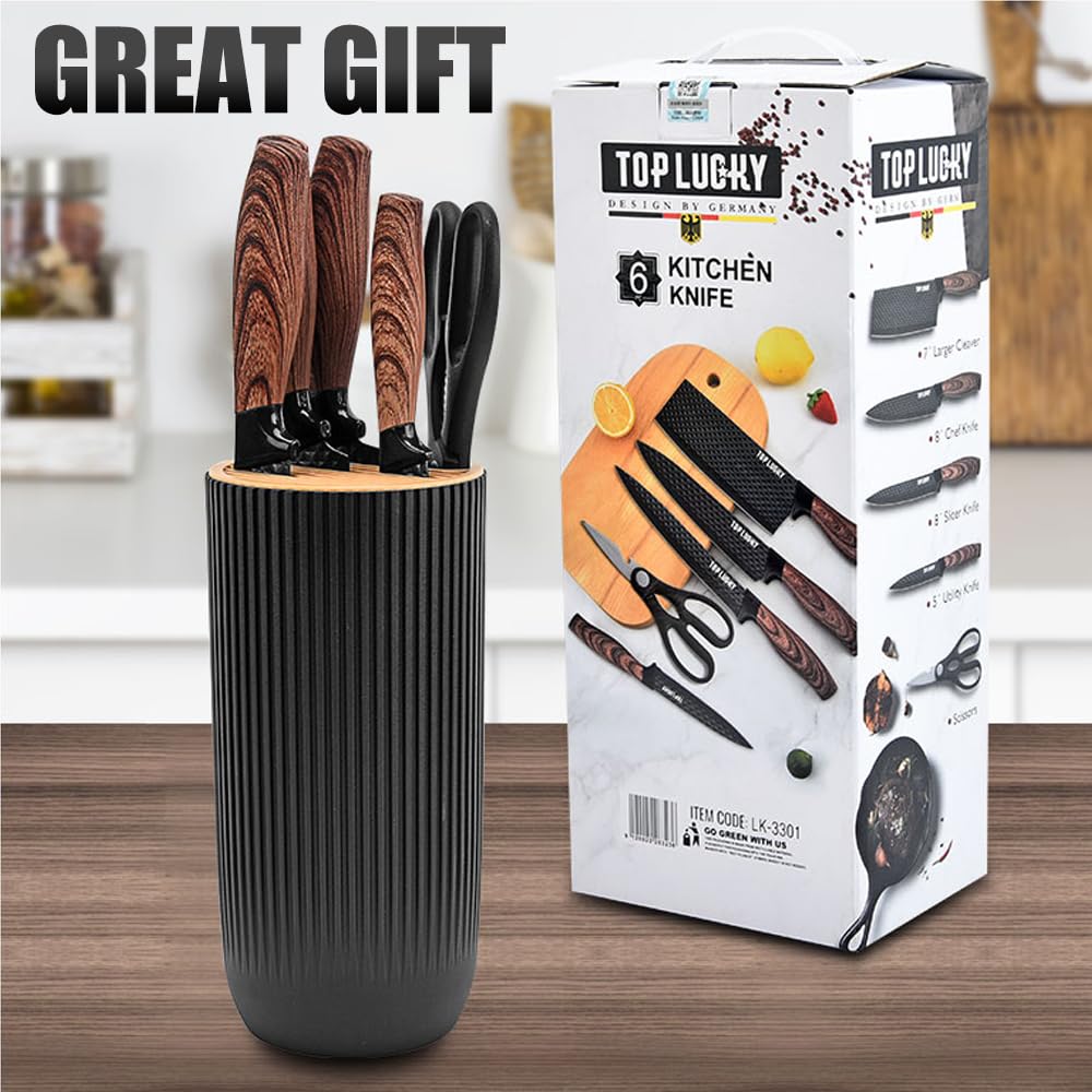 Wiztoynia diamond-pattern blade reduces sticking for smooth cutting.