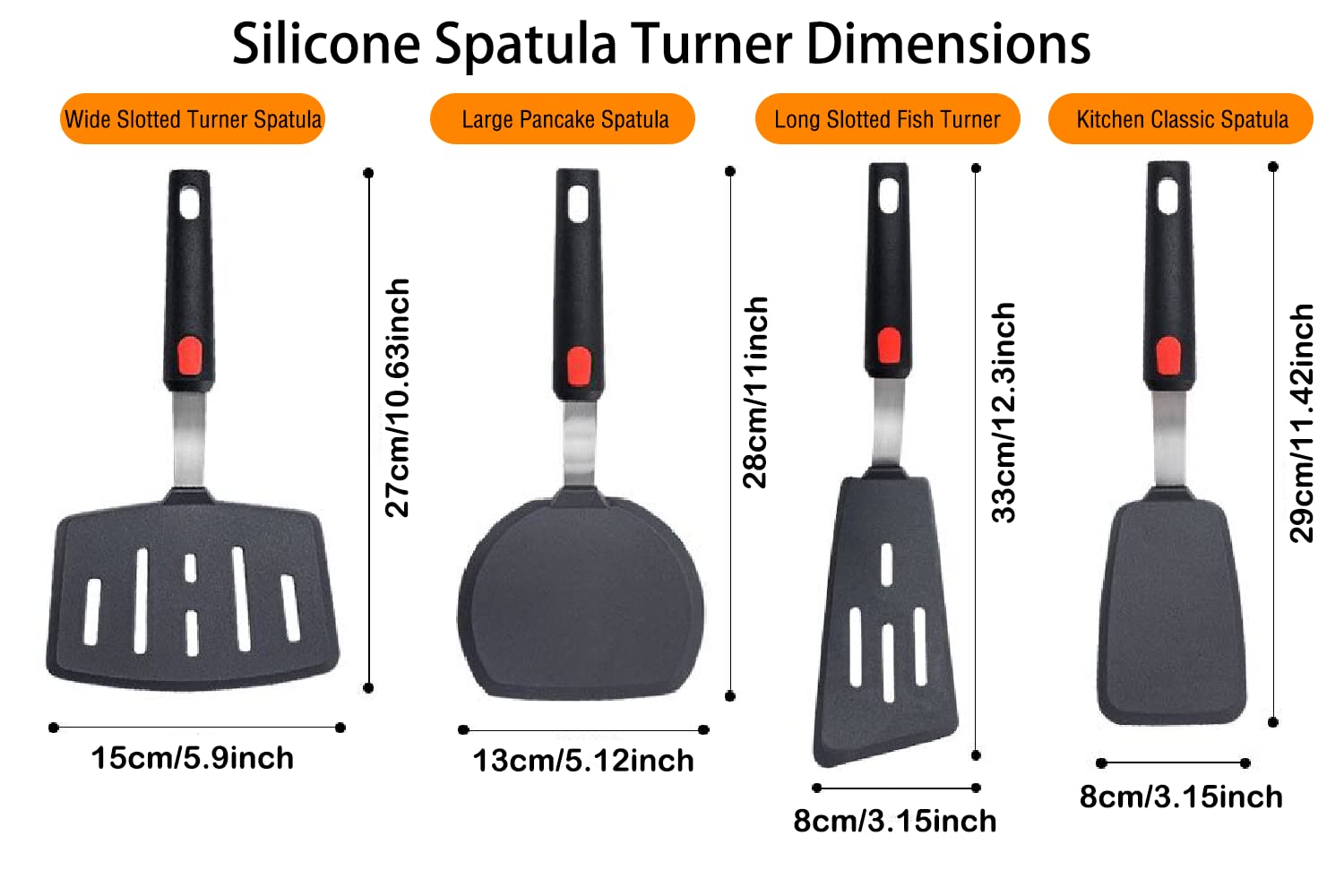 Wiztoynia dishwasher-safe spatula for easy cleanup