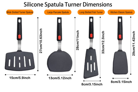 Wiztoynia dishwasher-safe spatula for easy cleanup