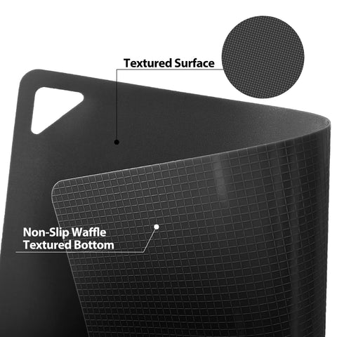 WK color-coded cutting boards separate meat from vegetables safely
