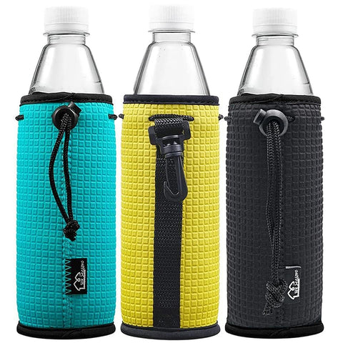 WK IEASON black neoprene sleeve close-up highlighting non-slip grip and insulation.