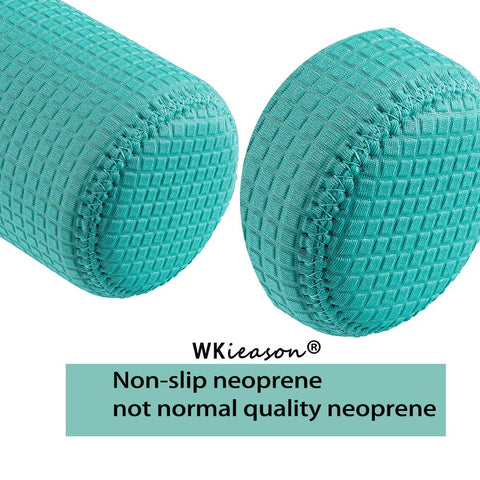 WK IEASON non-slip neoprene sleeve provides secure grip on wet slim cans.