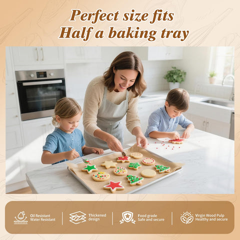 WKTML unbleached parchment for microwave-friendly reheating and quick meals.
