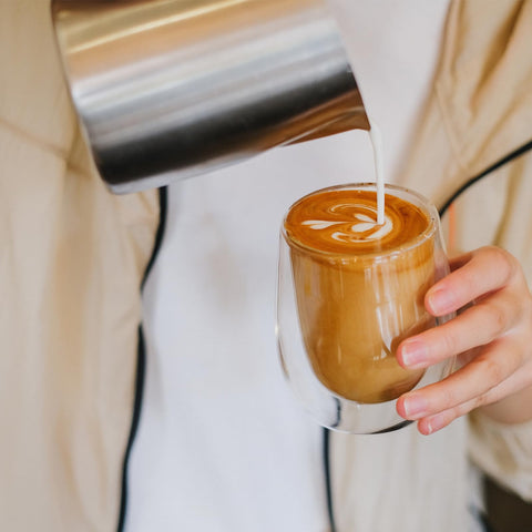 Wlasss espresso cups are dishwasher safe for easy cleaning